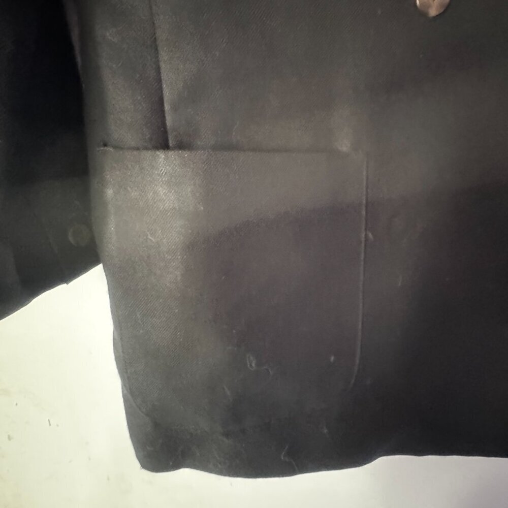 Vintage 1990's Black Blazer BREECHES brand size 4 womens like new - Picture 6 of 8